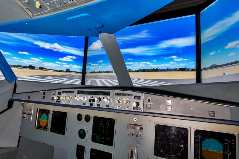 Simulador de Aviation Group. Foto: Aviation Group